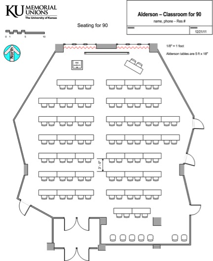 map of room